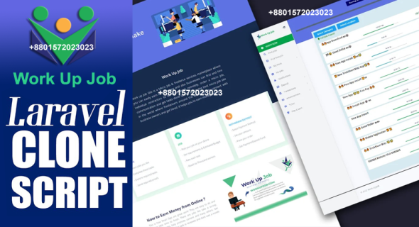 New Desing WorkUpJob Clone PHP Script